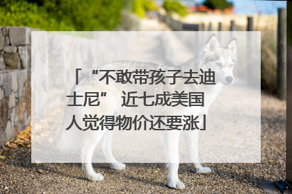“不敢带孩子去迪士尼” 近七成美国人觉得物价还要涨