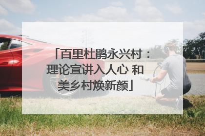 百里杜鹃永兴村：理论宣讲入人心 和美乡村焕新颜