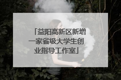 益阳高新区新增一家省级大学生创业指导工作室
