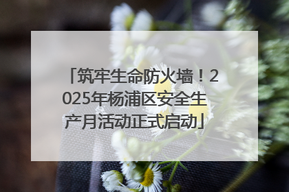 筑牢生命防火墙！2025年杨浦区安全生产月活动正式启动