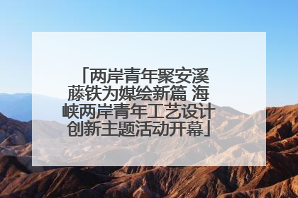 两岸青年聚安溪 藤铁为媒绘新篇 海峡两岸青年工艺设计创新主题活动开幕