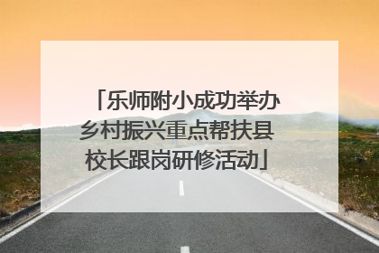 乐师附小成功举办乡村振兴重点帮扶县校长跟岗研修活动
