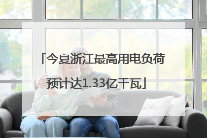 今夏浙江最高用电负荷预计达1.33亿千瓦
