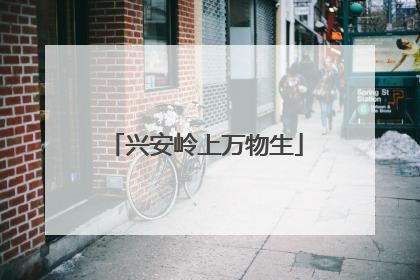 兴安岭上万物生