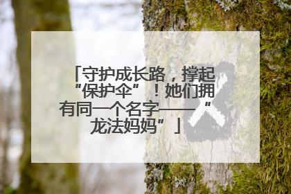 守护成长路，撑起“保护伞”！她们拥有同一个名字——“龙法妈妈”