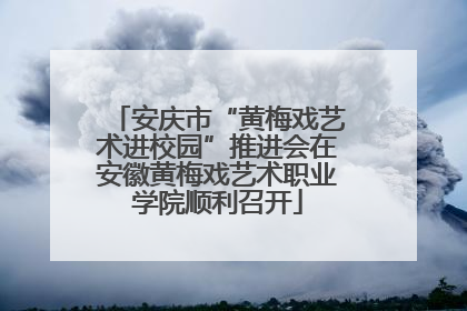 安庆市“黄梅戏艺术进校园”推进会在安徽黄梅戏艺术职业学院顺利召开