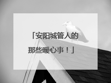 安阳城管人的那些暖心事！