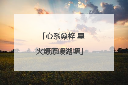 心系桑梓 星火燎原暖湖塘