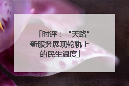 时评：“天路”新服务展现轮轨上的民生温度