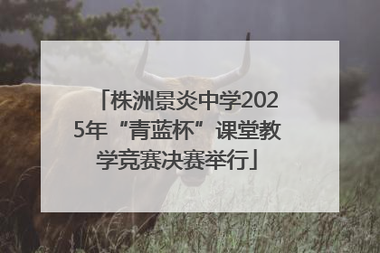 株洲景炎中学2025年“青蓝杯”课堂教学竞赛决赛举行