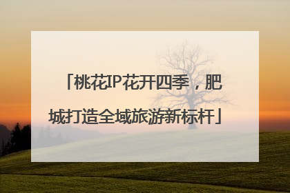 桃花IP花开四季，肥城打造全域旅游新标杆