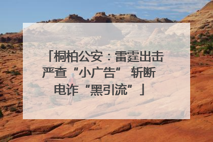 桐柏公安：雷霆出击严查“小广告” 斩断电诈“黑引流”