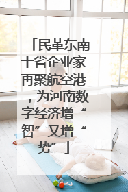 民革东南十省企业家再聚航空港，为河南数字经济增“智”又增“势”