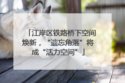 江岸区铁路桥下空间焕新，“遗忘角落”将成“活力空间”