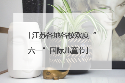 江苏各地各校欢度“六一”国际儿童节