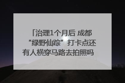 治理1个月后 成都“绿野仙踪”打卡点还有人横穿马路去拍照吗？｜民情瞭望