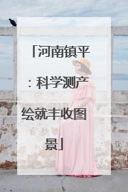 河南镇平：科学测产绘就丰收图景