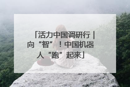 活力中国调研行｜向“智”！中国机器人“跑”起来