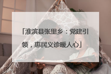 淮滨县张里乡：党建引领，惠民义诊暖人心