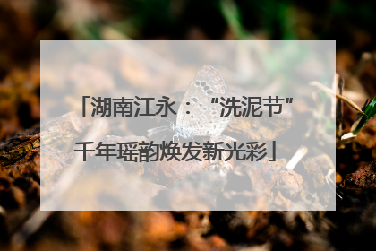 湖南江永：“洗泥节”千年瑶韵焕发新光彩