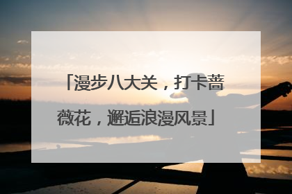 漫步八大关，打卡蔷薇花，邂逅浪漫风景