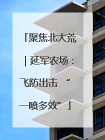 聚焦北大荒｜延军农场：飞防出击 “一喷多效”