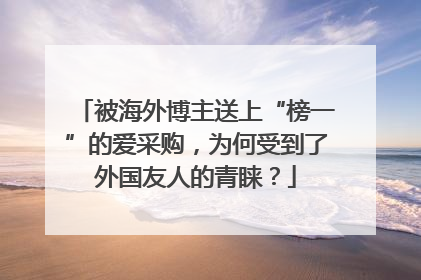 被海外博主送上“榜一”的爱采购，为何受到了外国友人的青睐？