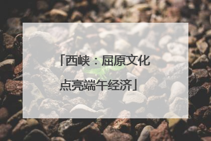 西峡：屈原文化点亮端午经济
