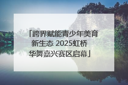 跨界赋能青少年美育新生态 2025虹桥华舞嘉兴赛区启幕