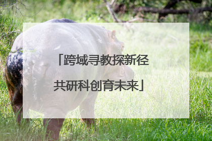 跨域寻教探新径 共研科创育未来