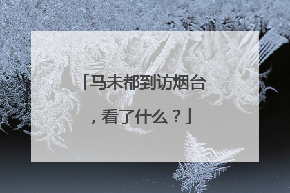 马未都到访烟台，看了什么？