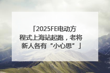 2025FE电动方程式上海站起跑，老将新人各有“小心思”